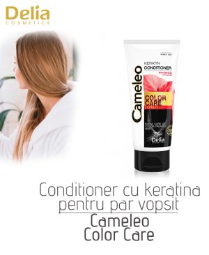 Conditioner cu keratina pentru par vopsit Cameleo Color Care, 200 ml