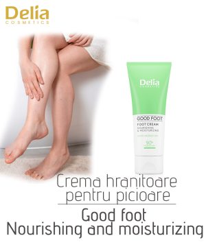 Crema hranitoare pentru picioare Good Food Nourishing and Moisturizing, 100 ml
