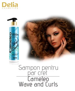 Sampon pentru parul cret Cameleo Wave and Curls, 250 ml
