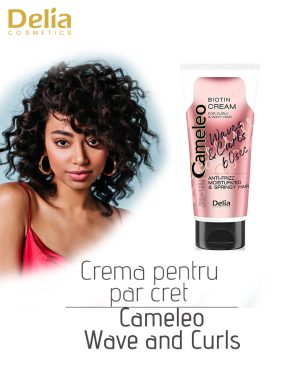 Crema pentru par cret Cameleo Waves and Curls, 250 ml