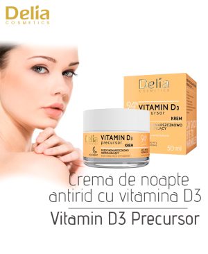 Crema de zi antirid Vitamin D3 Precursor, 50 ml