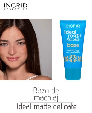 Baza de machiaj Ideal Matte Delicate, 30 ml
