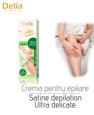 Crema pentru epilare Satine Depilation Ultra Delicate, 100 ml