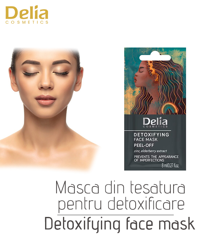 Masca detoxifianta pentru fata Detoxifying Face mask