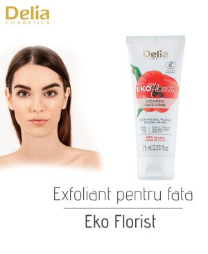 Exfoliant pentru fata Eko Florist, 75 ml