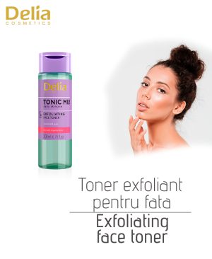Toner exfoliant pentru fata Exfoliating face toner, 200 ml