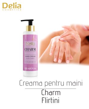 Crema de maini parfumata hidratanta si protectoare Charm Flirtini, 300 ml