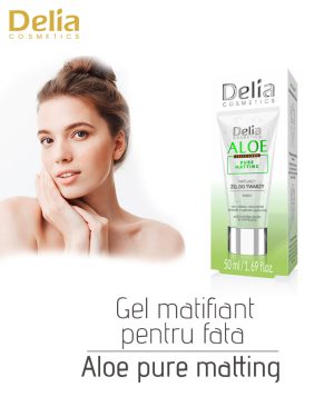 Gel matifiant pentru fata Aloe Pure Matting, 50 ml