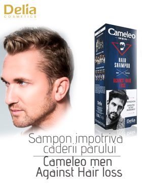 Sampon impotriva caderii parului Cameleo Men Against Hair loss, 150 ml