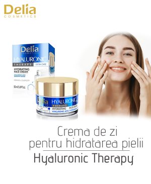 Crema de zi pentru hidratarea pielii Hyaluronic Therapy, 50 ml