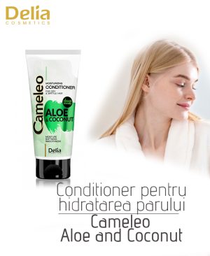 Balsam pentru hidratarea parului Cameleo Aloe and Coconut, 200 ml