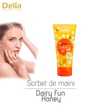 Crema de maini Dairy Fun Honey, 50 ml