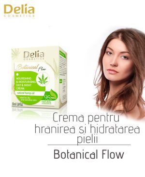 Crema pentru hranire si hidratarea pielii Botanical Flow, 50 ml