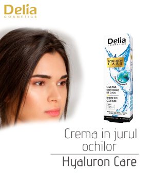 Crema in jurul ochilor Hyaluron Care, 15 ml