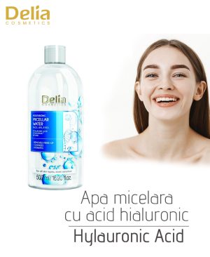 Apa micelara Hylauronic Acid, 500 ml