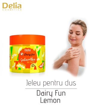 Jeleu pentru corp Dairy Fun Lemon, 350 ml