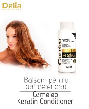 Balsam pentru par deteriorat Cameleo Keratin, 50 ml