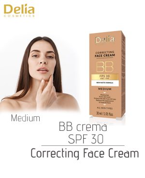 BB crema Medium cu SPF 30 Corrector Face Cream, 30 ml