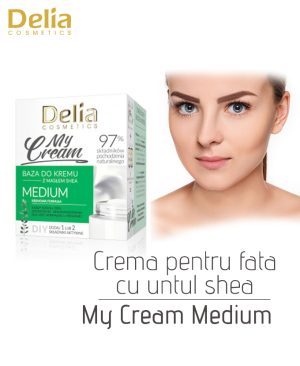 Crema de fata cu untul shea My Cream Medium, 50 ml