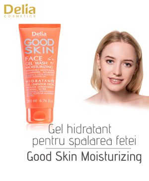 Gel hidratant pentru spalarea fetei Good Skin Moisturizing, 200 ml