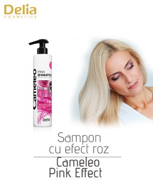 Sampon cu efect roz Cameleo Pink Effect, 250 ml