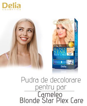 Pudra de decolorare pentru par Blonde Star Plex Care, 50 ml
