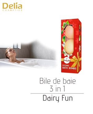 Bile de baie 3 in 1 Dairy Fun X-Mass
