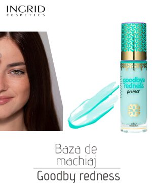 Baza de machiaj Goodby Redness primer, 30 ml