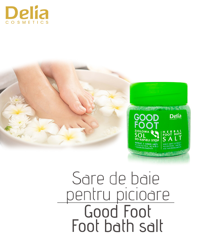 Sare de baie pentru picioare Good Foot Bath Salt Foot, 570 g
