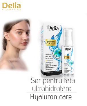 Ser de ultrahidratare pentru fata Hyaluron Care, 30 ml