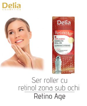 Ser roller cu retinil pentru zona sub ochi Retino Age