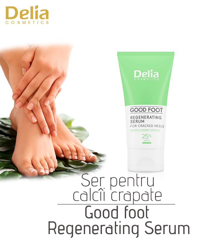 Ser pentru calcii crapate Good Foot Regenerating Serum, 60 ml