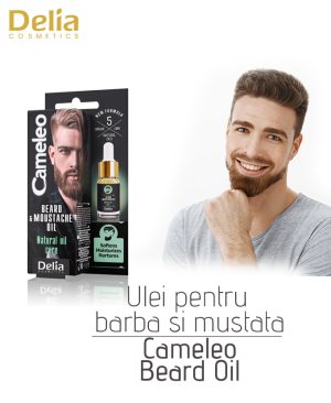 Ulei pentru barba si mustata Cameleo Beard Oil, 10 ml