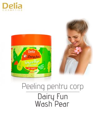 Exfoliant pentru corp Dairy Fun Wash Pear, 350 ml