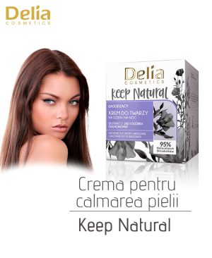 Crema pentru calmarea pielii Keep Natural, 50 ml
