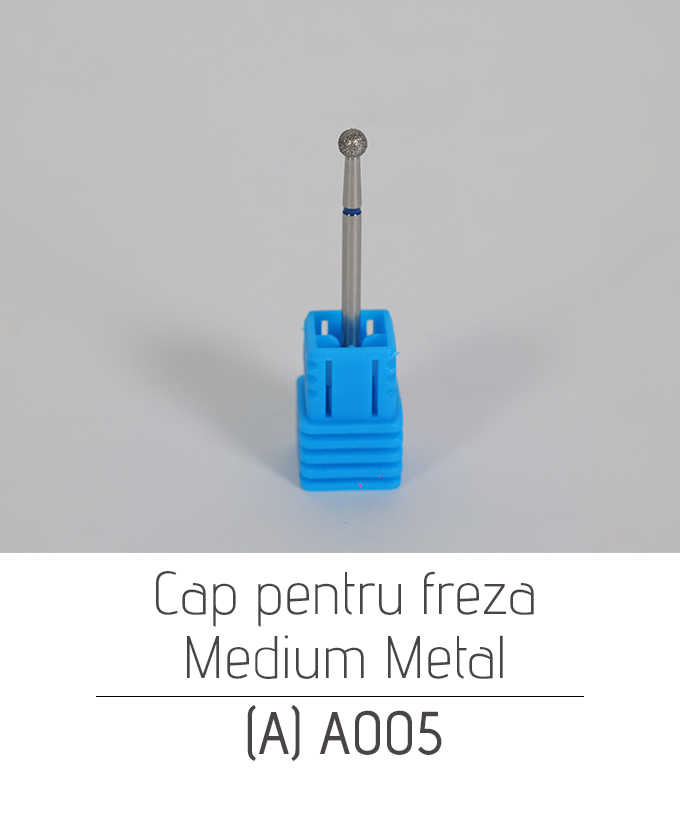 Cap pentru freza Medium diamant (A) A005