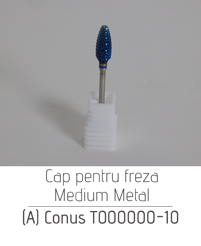 Cap pentru freza Medium diamant (A) Conus T000000-10