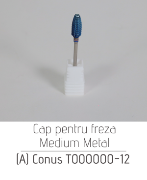 Cap pentru freza Medium diamant (A) Conus T000000-12