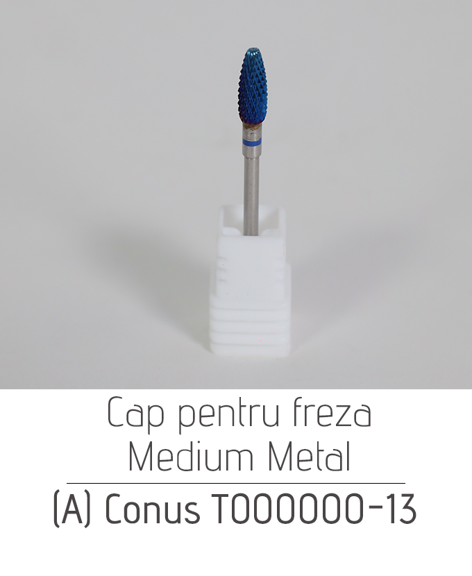 Cap pentru freza Medium diamant (A) Conus T000000-13