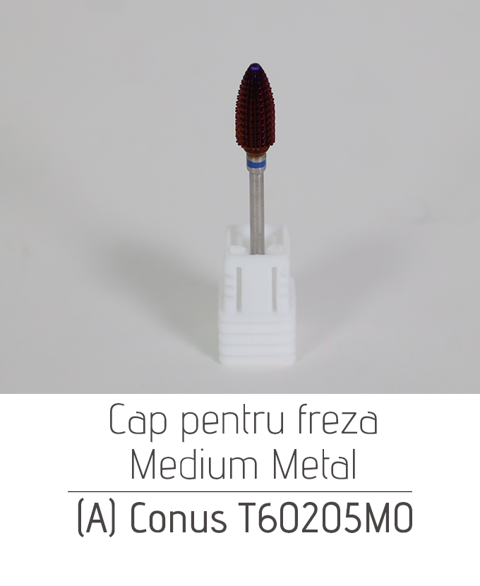 Cap pentru freza Medium diamant (A) Conus T60205MO