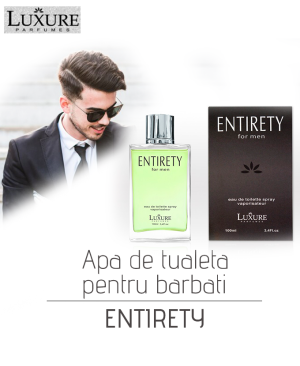 Apa de tualeta pentru barbati ENTIRETY EDT, 100 ml
