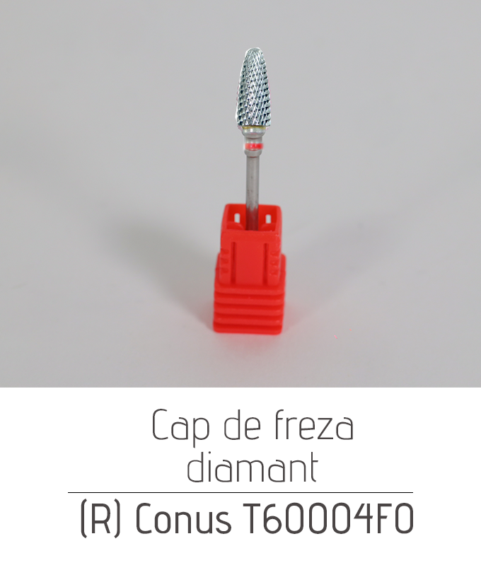 Cap de freza Diamant (R) Conus T60004FO