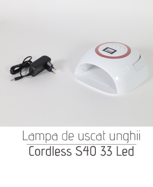 Lampa de uscat unghii Cordless S40 33 Led