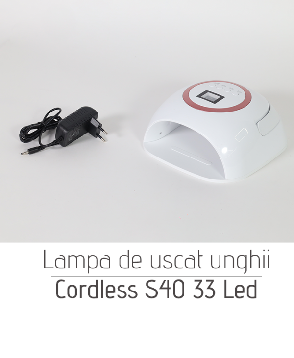 Lampa de uscat unghii Cordless S40 33 Led