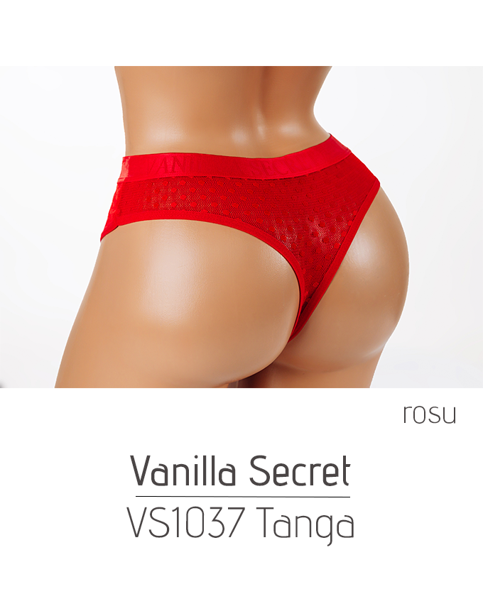 Chiloti pentru dame VS1037 Tanga Vanilla Secret - imagine 2