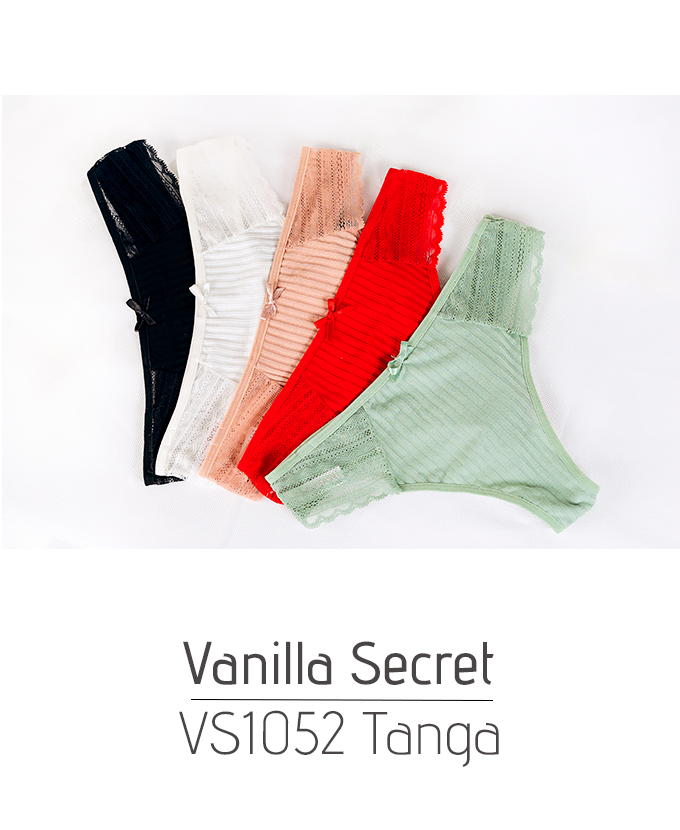 Chiloti pentru dame VS1052 Tanga Vanilla Secret - imagine 3