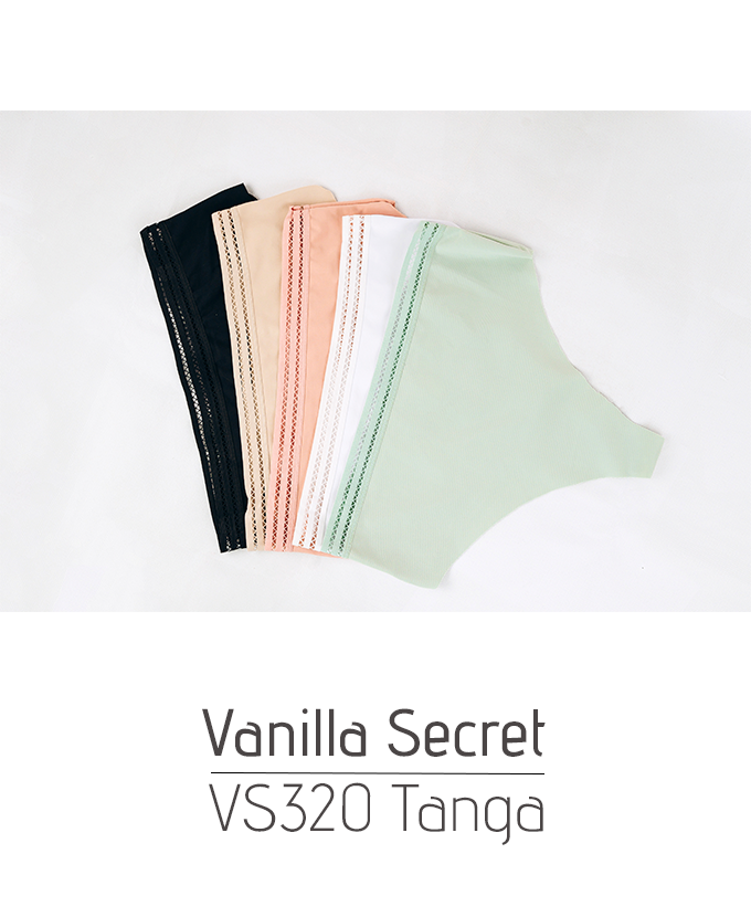 Chiloti pentru dame VS320 Tanga  Vanilla Secret - imagine 3