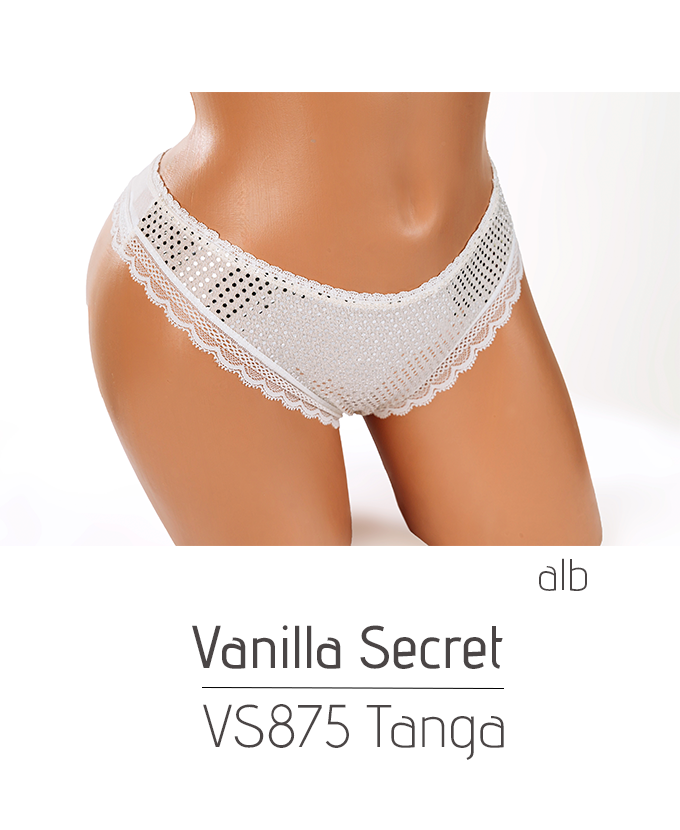 Chiloti pentru dame VS875 Tanga  Vanilla Secret