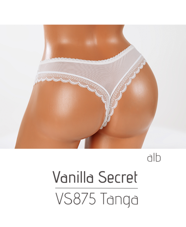 Chiloti pentru dame VS875 Tanga  Vanilla Secret - imagine 2