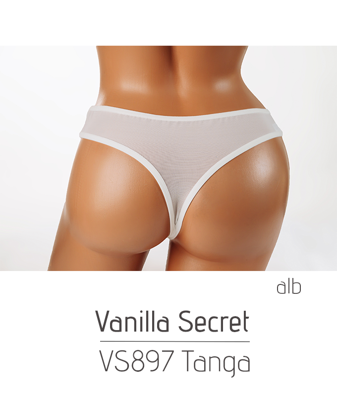 Chiloti pentru dame VS897 Tanga  Vanilla Secret - imagine 2